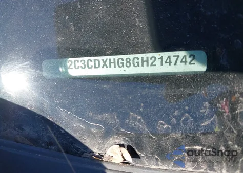 2016 Dodge Charger Sxt из США, поврежденный, VIN 2C3CDXHG8GH214742